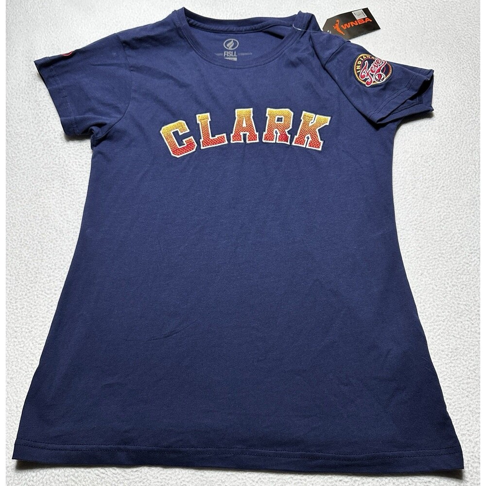 Caitlin Clark #22 Indiana Fever FISLL Short Sleeve Shirt Women's Size Medium NWT